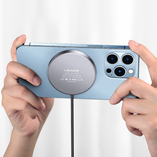 Caricabatterie Wireless MAGNETICO in Alluminio